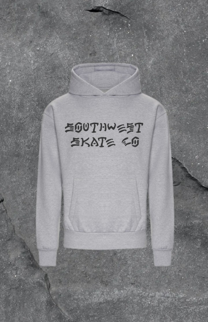 Grey southwest skateboard co skate and destroy hoodie