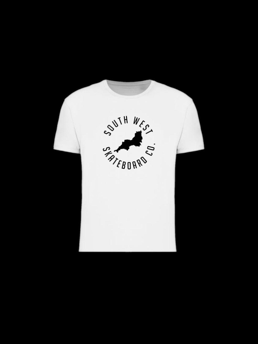 Southwest Skateboard co circle logo t-shirt