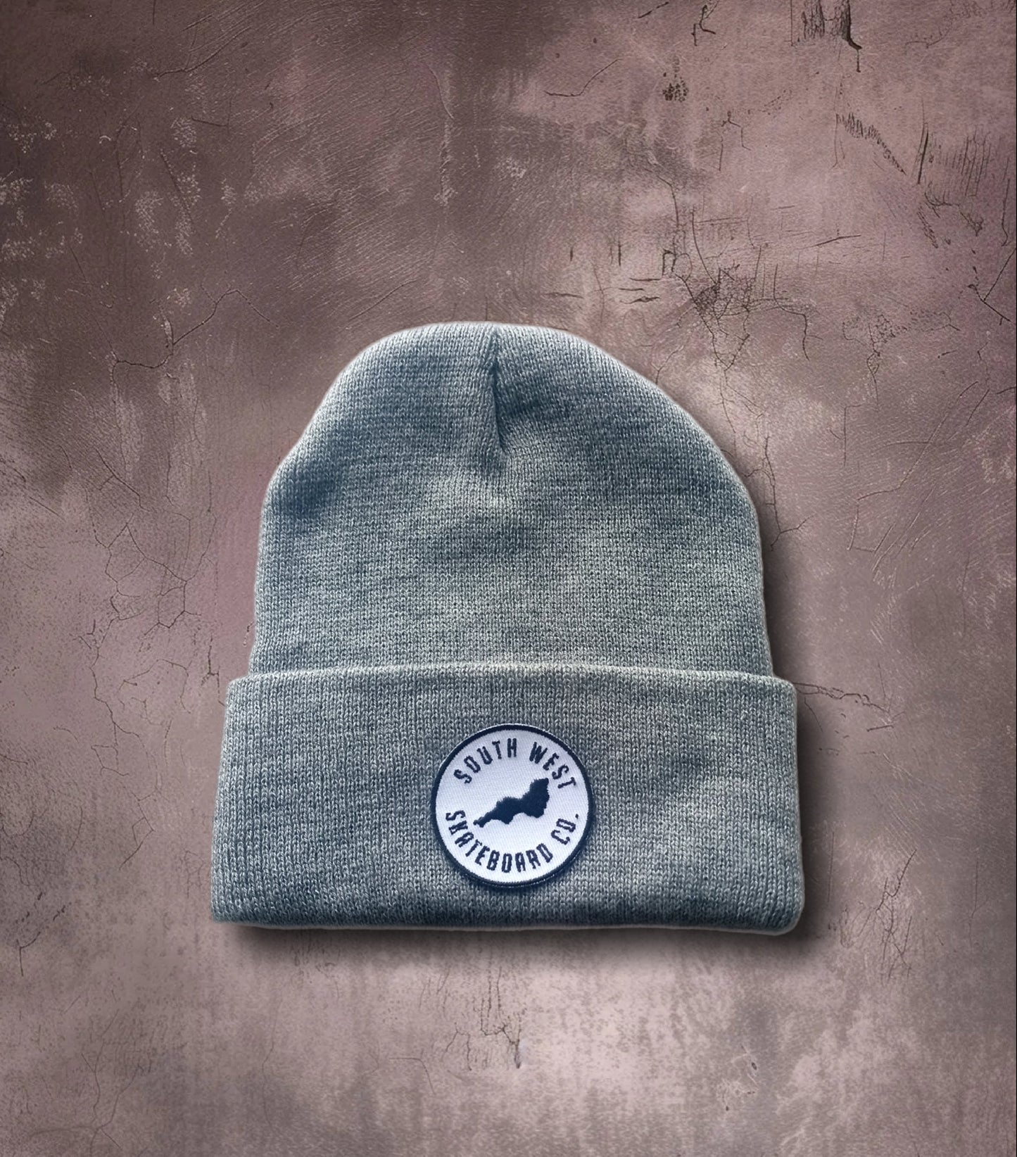 Grey southwest skate co beanie