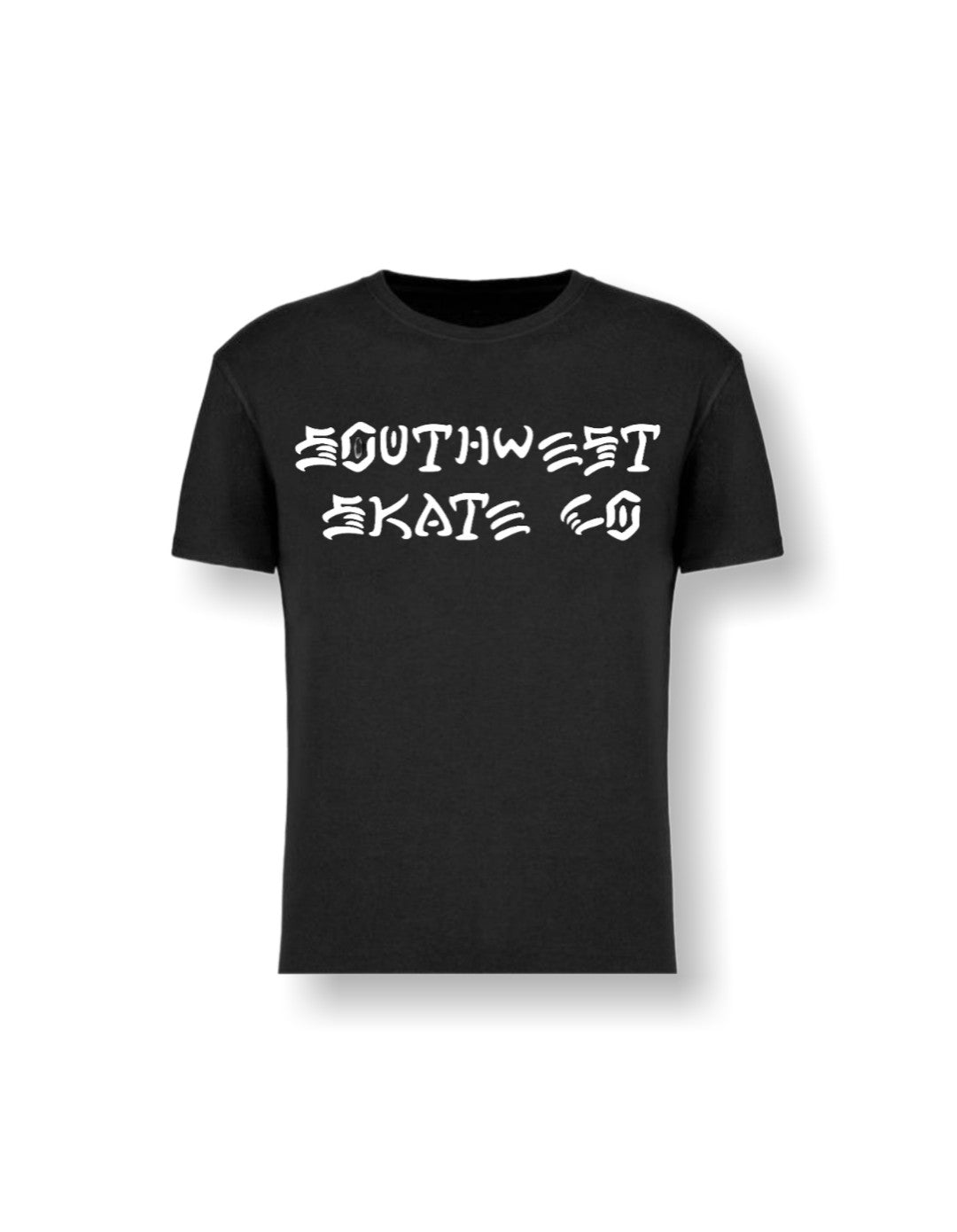 South west skate co black t-shirt