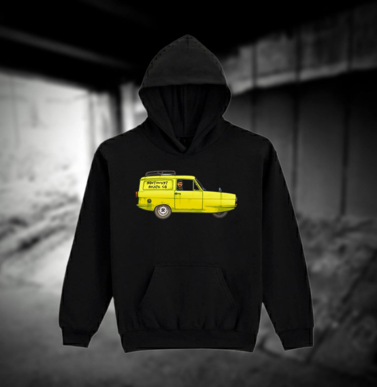 Southwest skate co fools and horses black hoodie