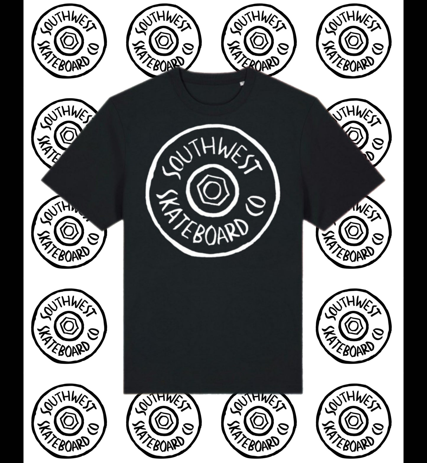 Wheel logo t-shirt big front logo