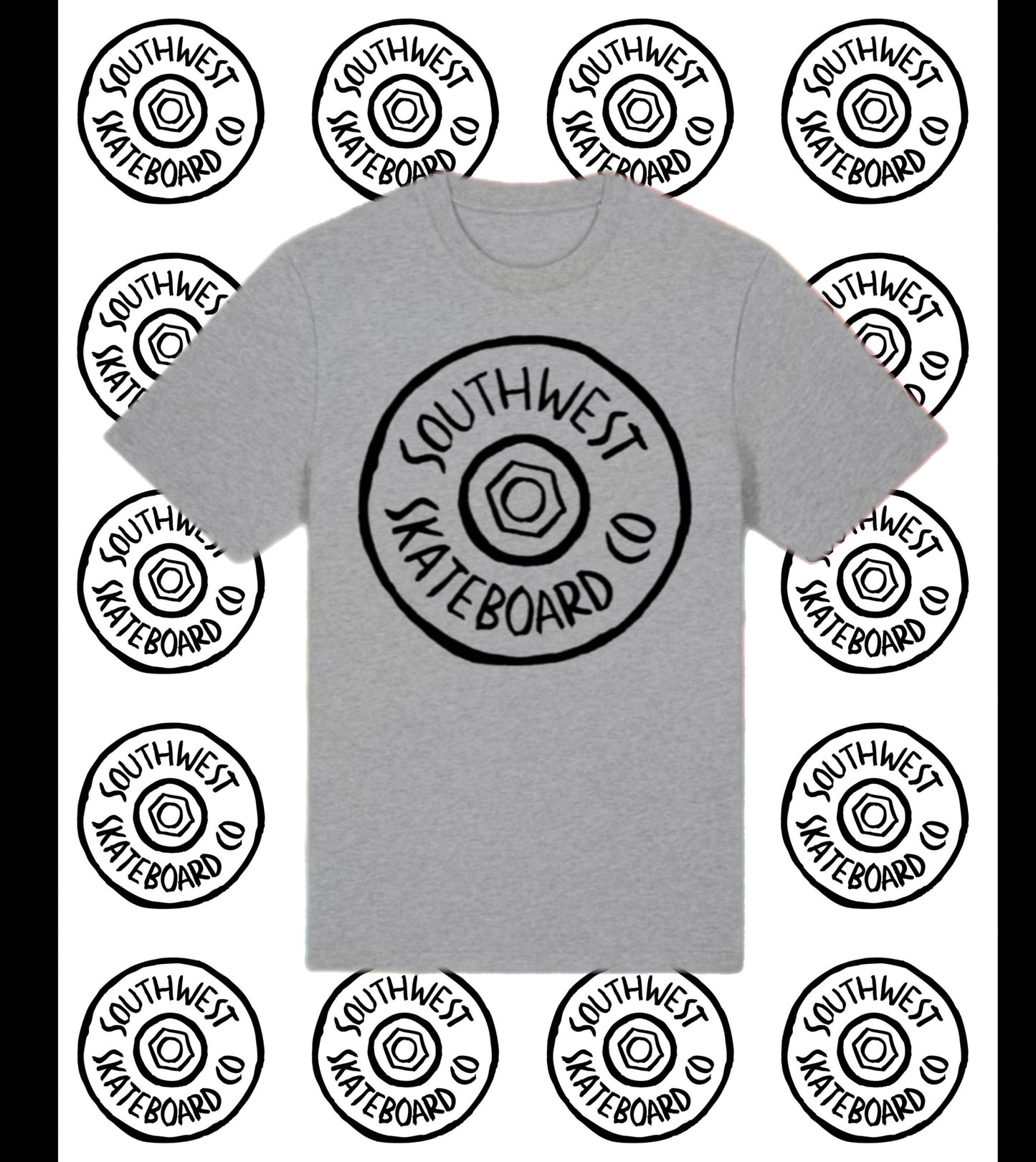 Wheel logo t-shirt big front logo
