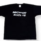 South west skate co black t-shirt