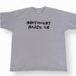 South west skate co t-shirt grey