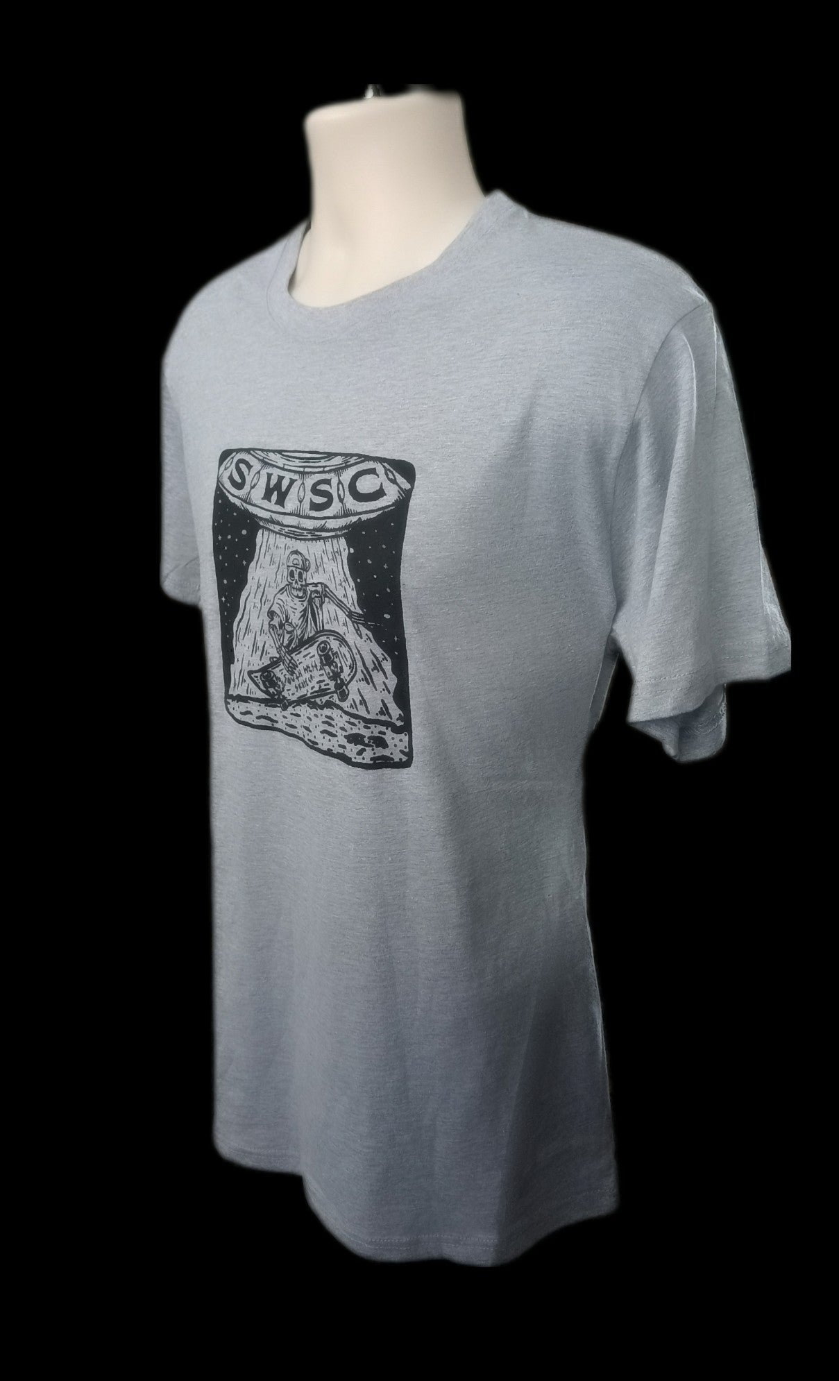 Grey skeleton t-shirt