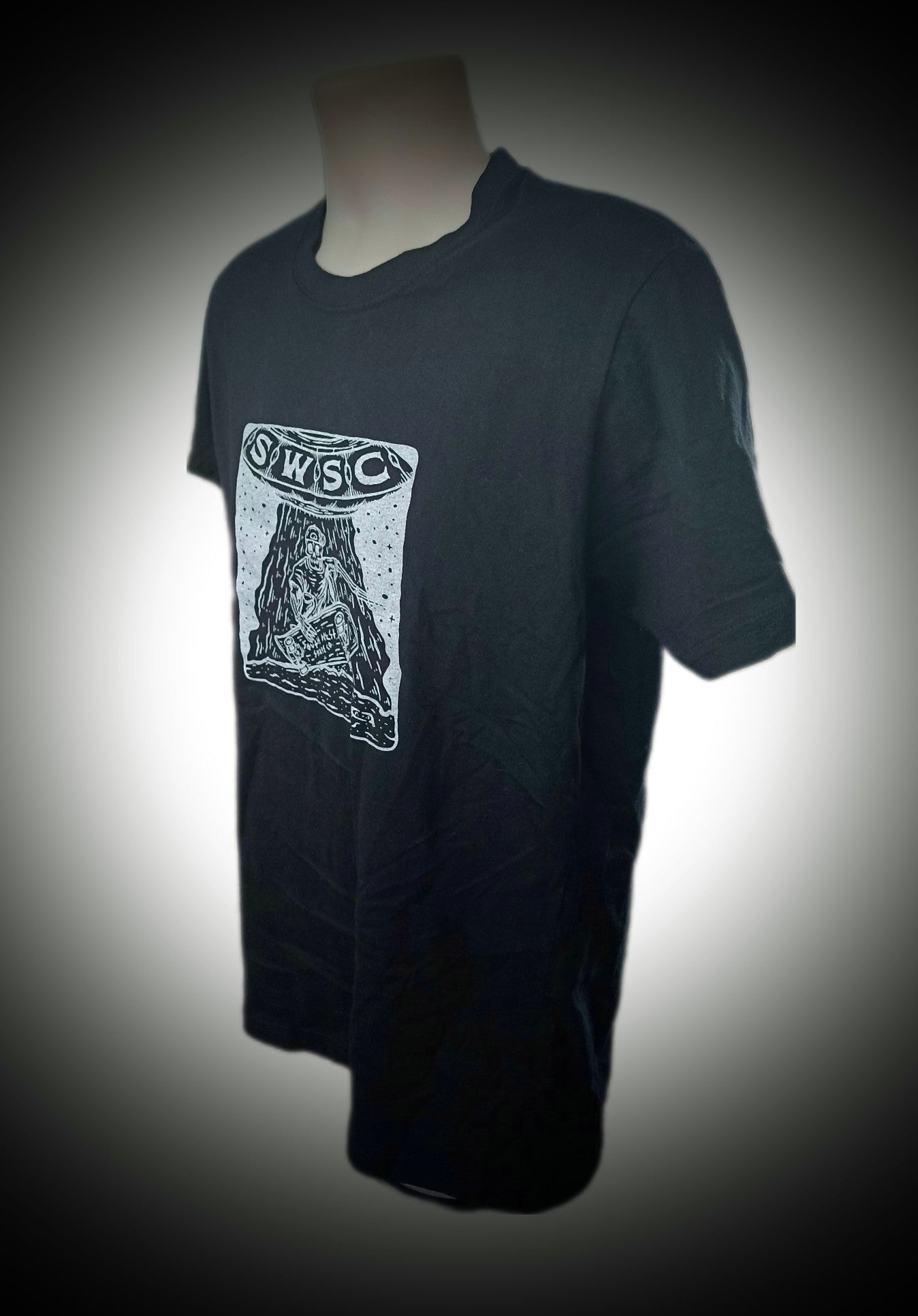 Black skeleton t-shirt