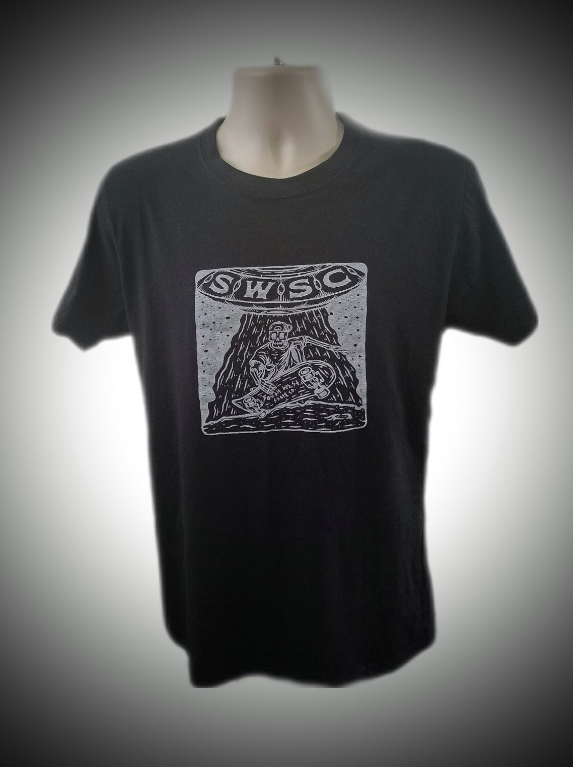 Black skeleton t-shirt