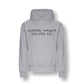 Grey southwest skate co tattoo style hoodie