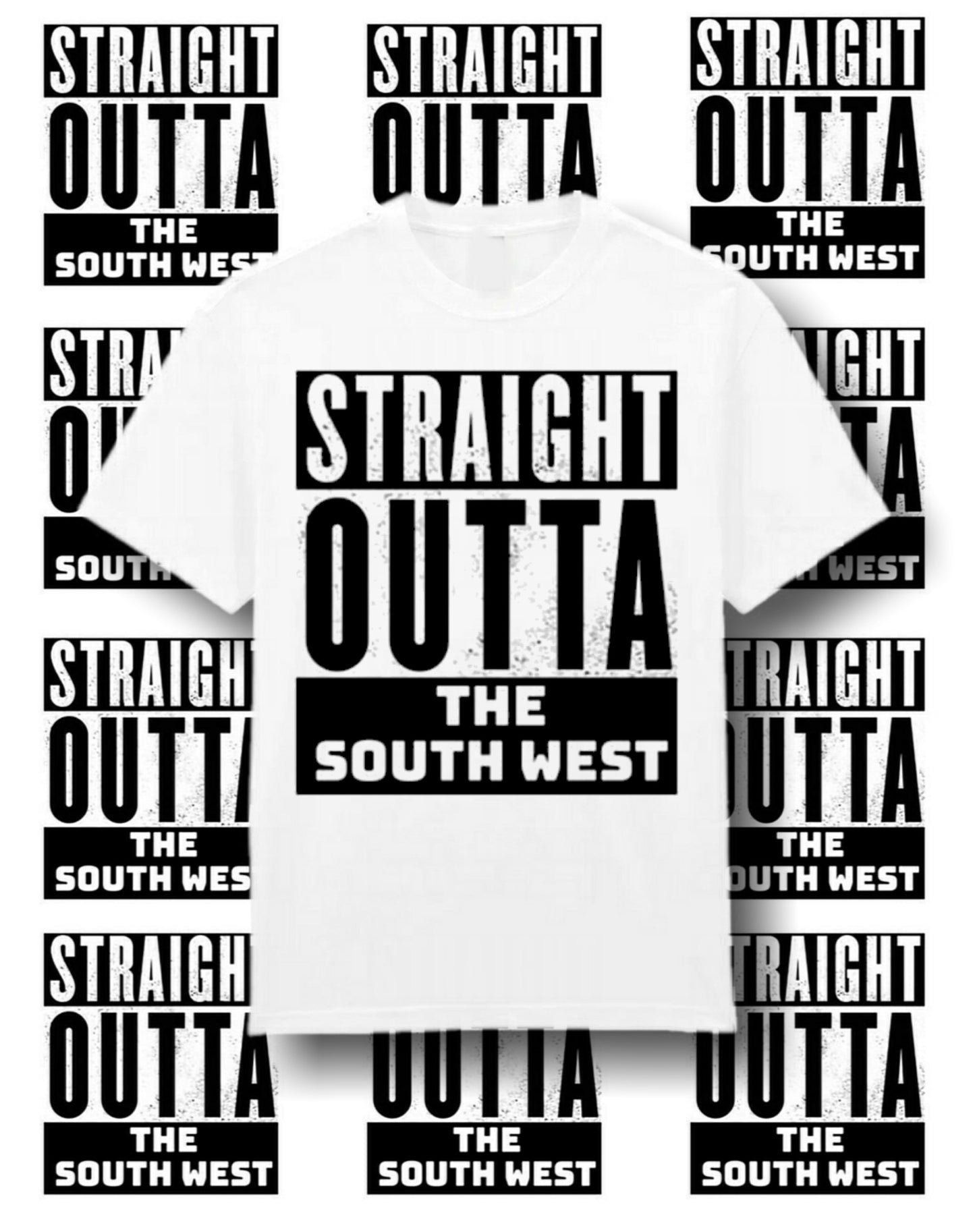 Straight outta the south west tshirt