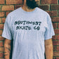 South west skate co t-shirt grey