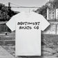 South West skate co white t-shirt