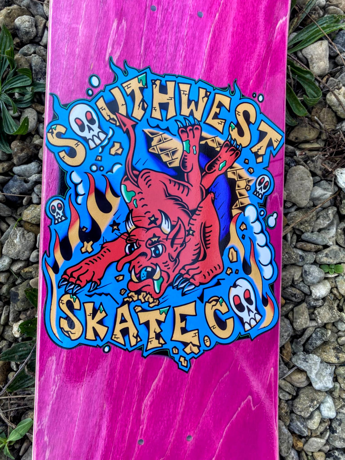 Southwest skate co skateboard deck