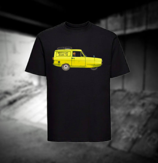 Southwest skate co fools and horses T-shirt black
