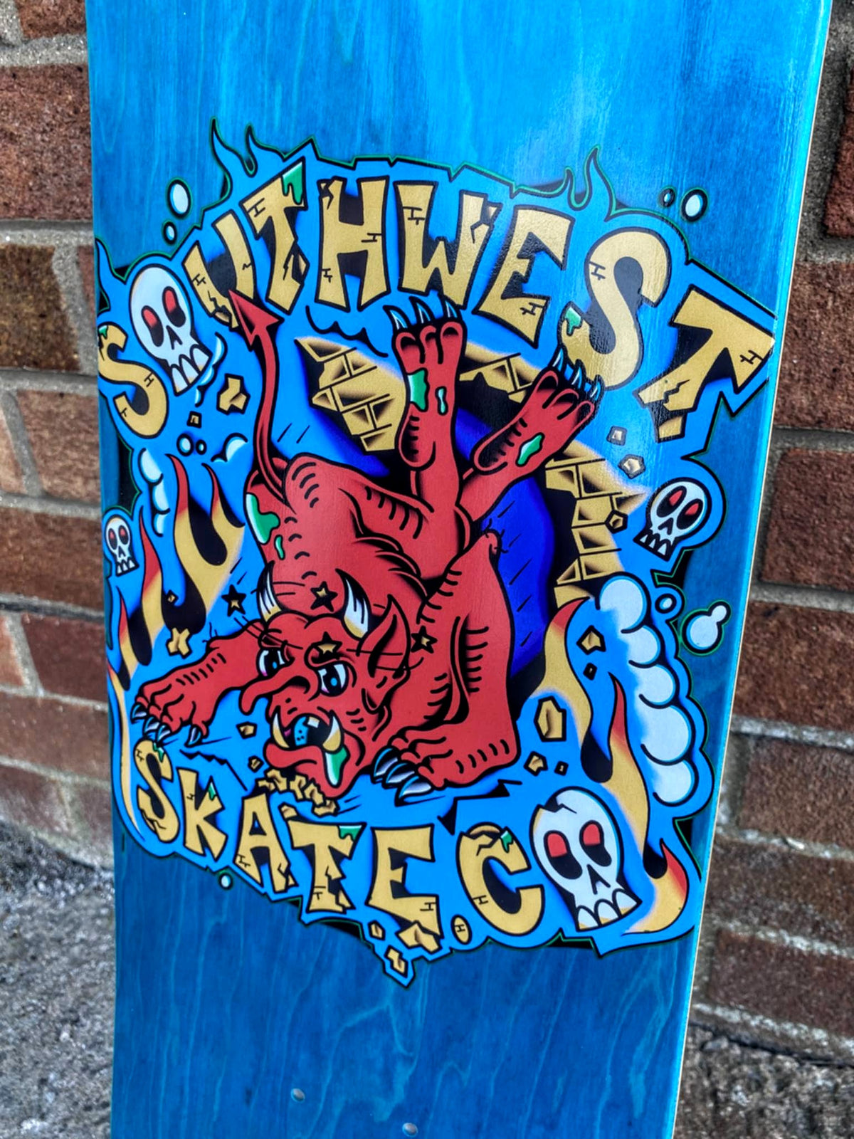 Southwest skate co skateboard deck