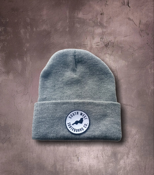Grey southwest skate co beanie
