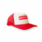 Southwest skate co red trucker hat