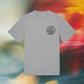 Wheel logo t-shirt front and back print.