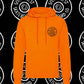 Orange wheel logo hoodie