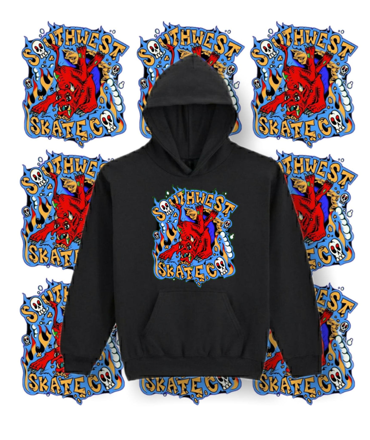Southwest skate co hoodie