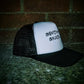 Skate and destroy font trucker cap