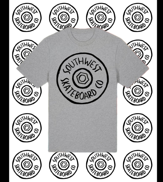 Wheel logo t-shirt big front logo