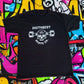 Southwest skate co black truck head t-shirt