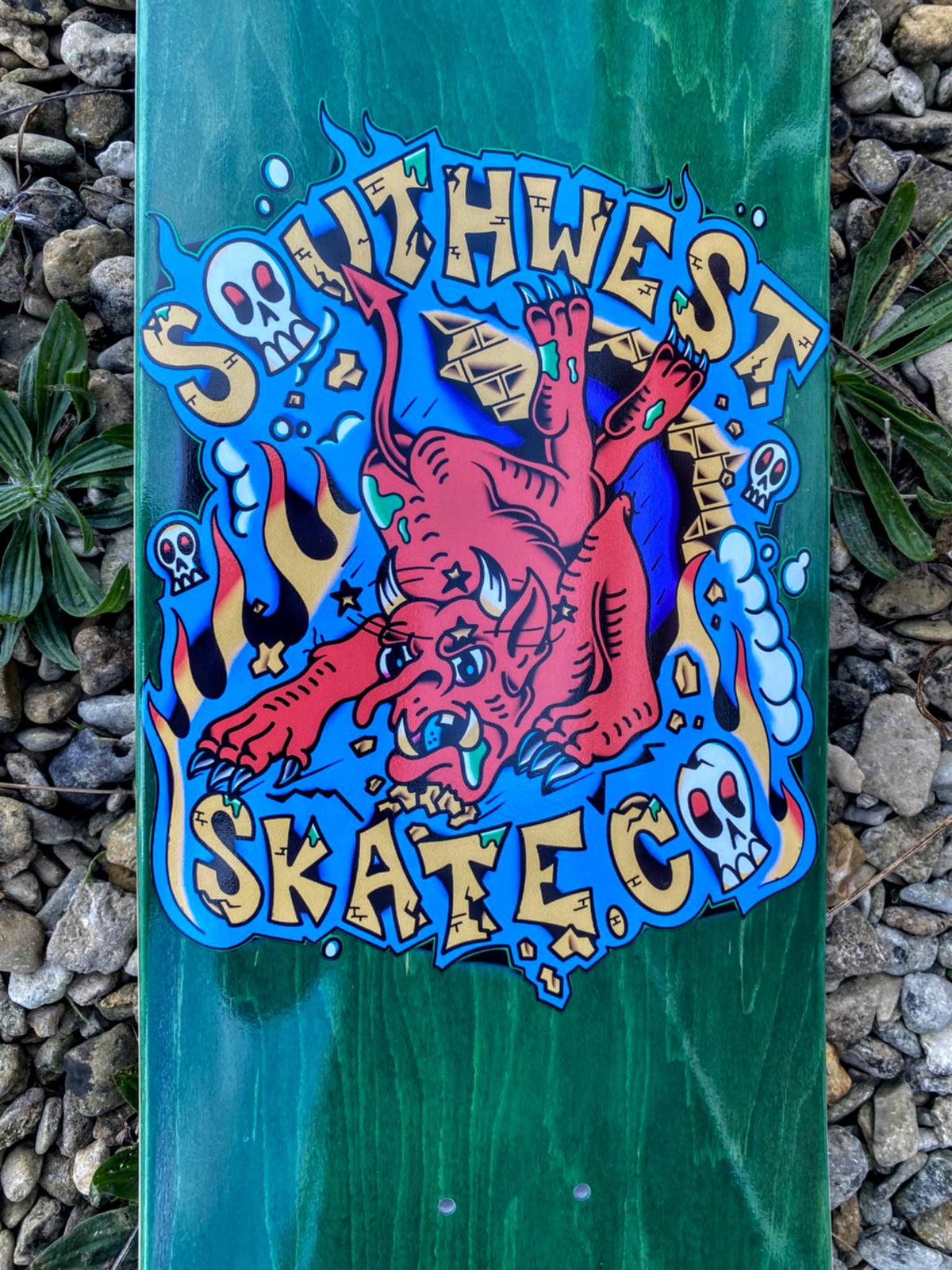 Southwest skate co skateboard deck