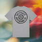 Wheel logo t-shirt front and back print.