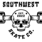 Southwest skate co white truck head t-shirt