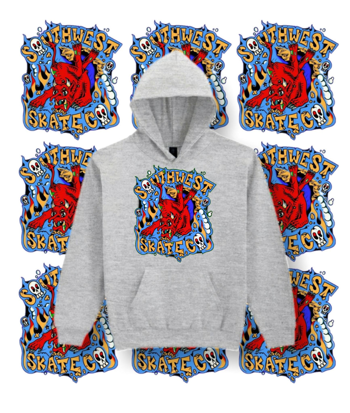 Southwest skate co hoodie