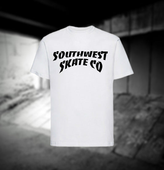 Southwest skate co white T-shirt