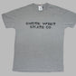 Grey southwest skate co t-shirt