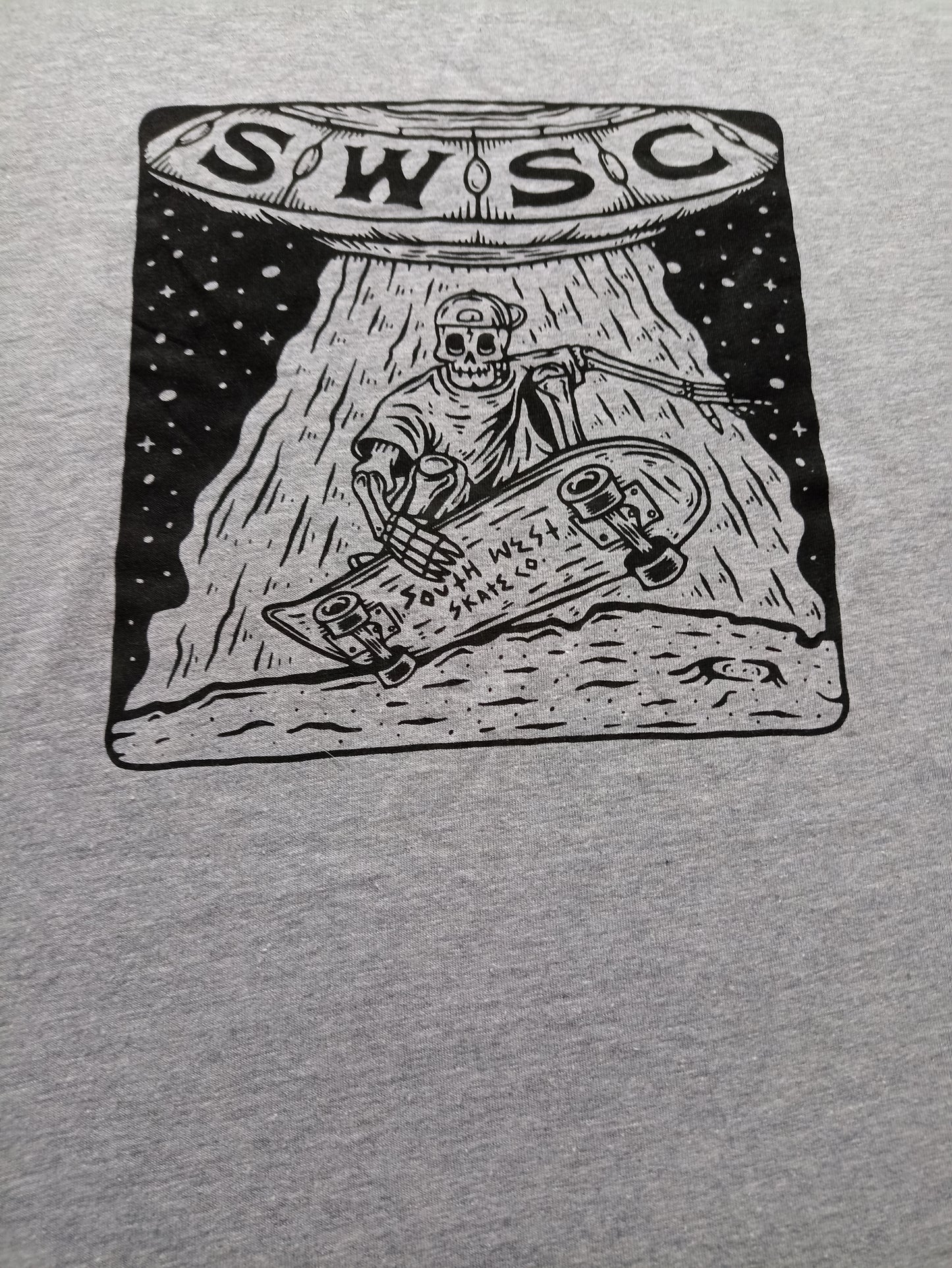 Grey skeleton t-shirt